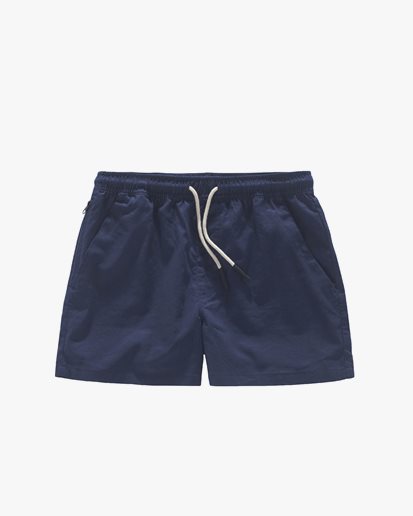 OAS Linen Shorts Navy
