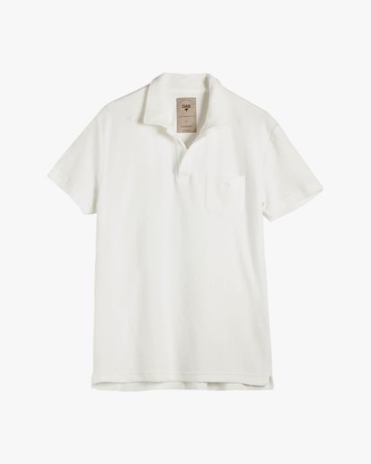 OAS Polo Terry Shirt White