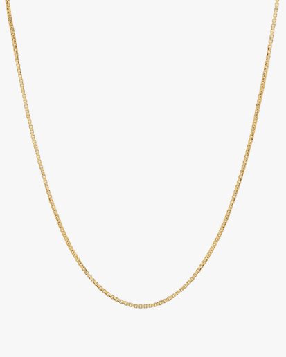 Tom Wood Square Chain Necklace Gold