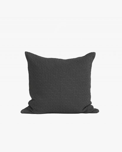 Tell Me More Brick Cushion Cover Charcoal