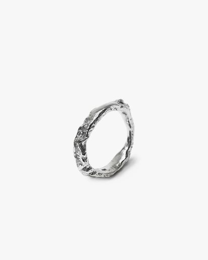 Mau Loa Nani Ring Medium Silver