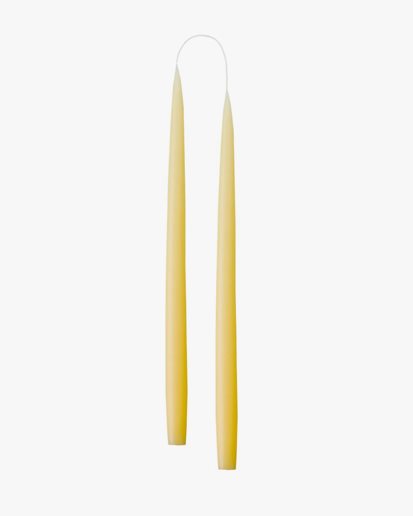 Hand Dipped Candle Pastel Yellow