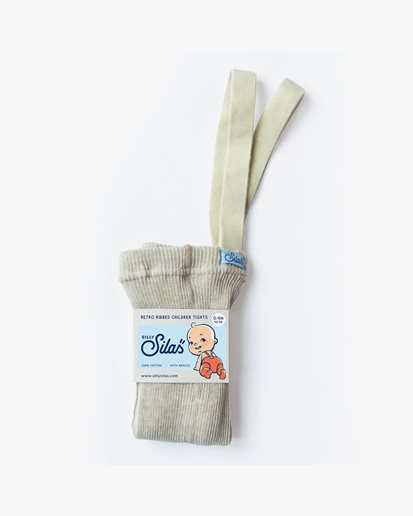 Silly Silas Footed Tights Cream Blend
