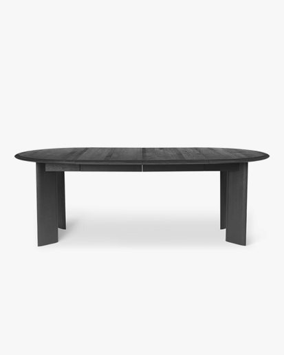 Ferm Living Bevel Extendable Table X2 Black Oiled Oak