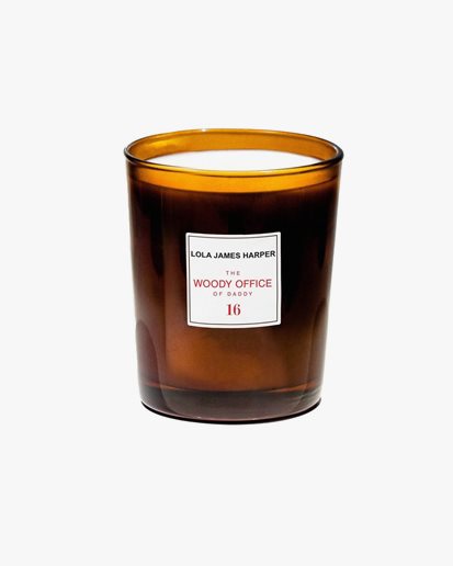 Lola James Harper Scented Candle 16 Woody Office