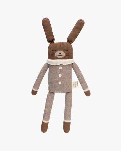 Main Sauvage Big Bunny Knit Toy Oat