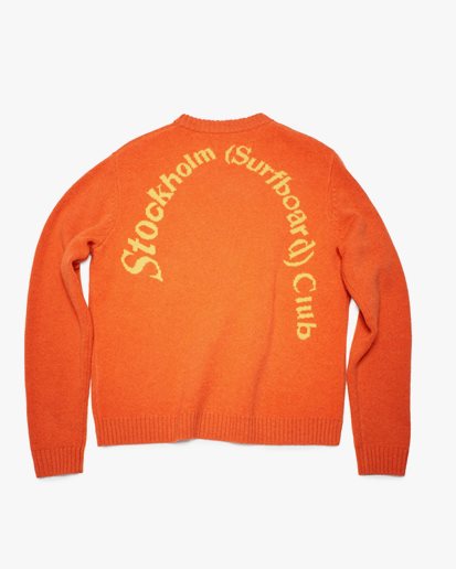Stockholm Surfboard Club Knitted Sweater Passion Fruit