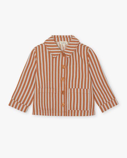 Konges Sløjd Farmie Shirt Jacket Autumn Stripe