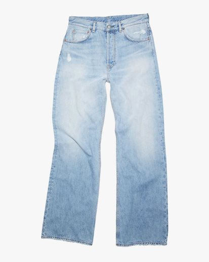 Acne Studios Loose Fit Jeans 2021M Light Blue Vintage