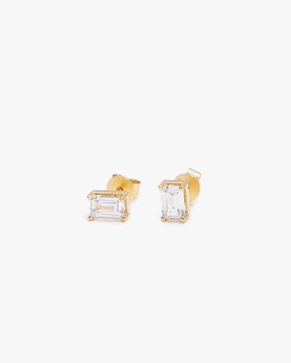 Izabel Display Colorful Studs White Gold