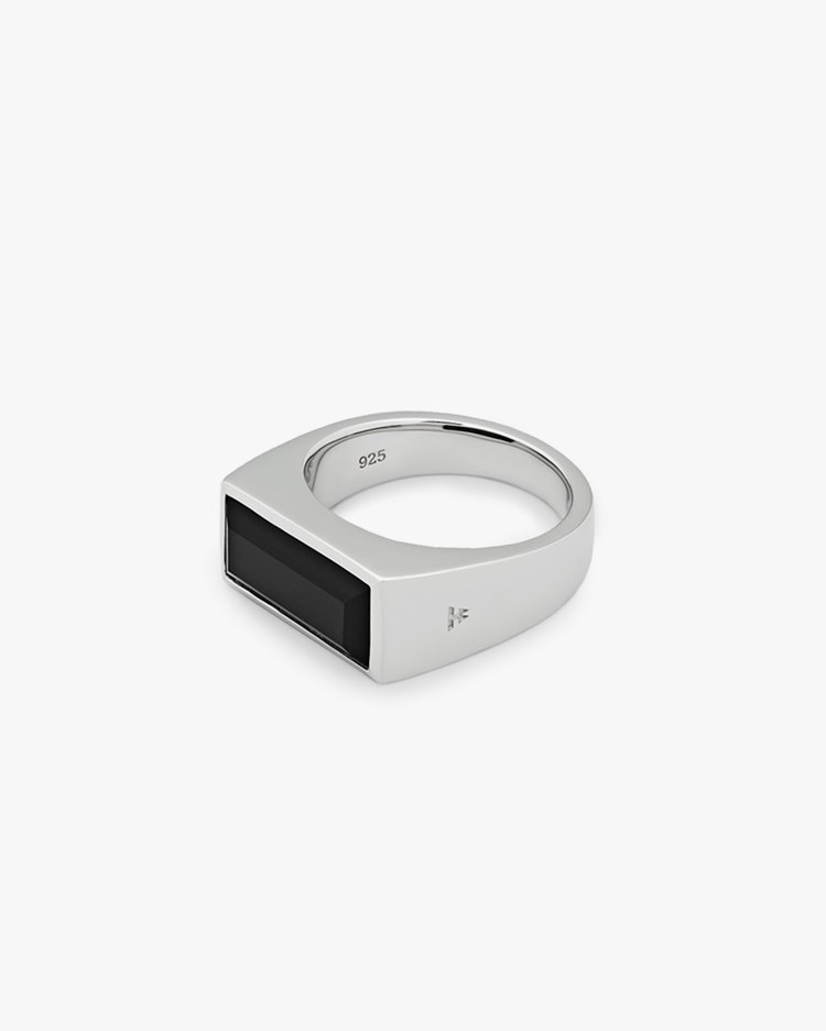 Tom Wood Peaky Ring Polished Onyx - Vallgatan 12