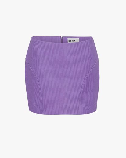 Remain Jula Leather Skirt Leather Passion Flower