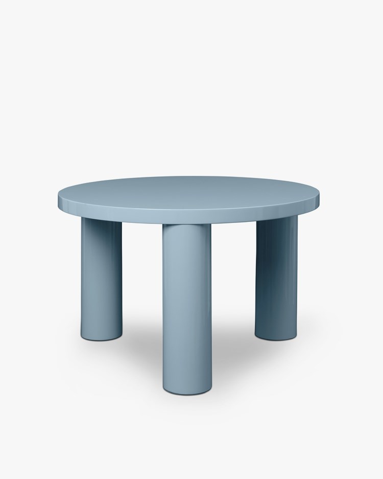Ferm Living Post Coffee Table Small Ice Blue