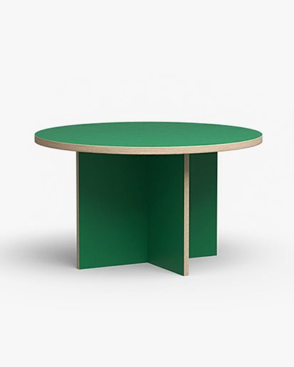 HK Living Round Dining Table Green
