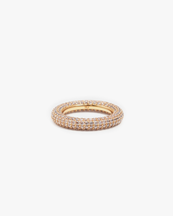 Izabel Display Colorful Ring Beige Gold