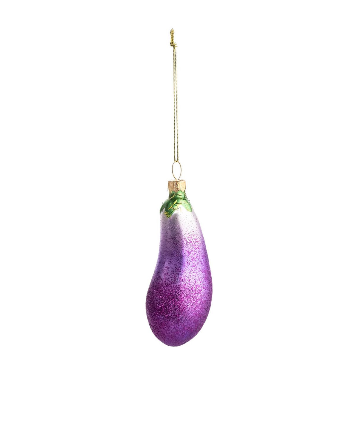 Eggplant Christmas Ornament 