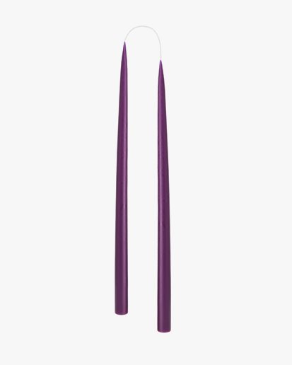 Kunstindustrien Hand Dipped Candle Violet