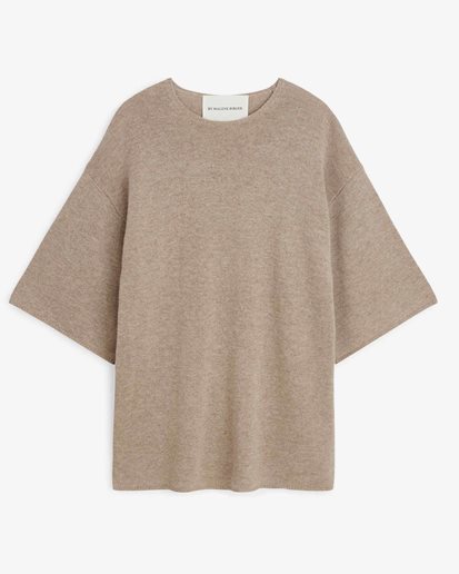 By Malene Birger Calime Knitted Top Incense
