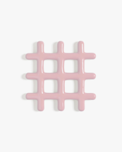 &Klevering Trivet Grid Pink