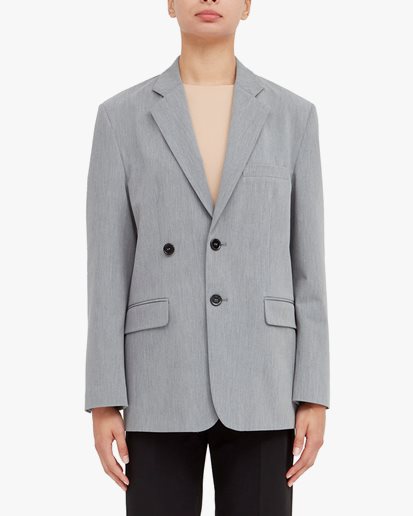 Mm6 Maison Margiela Suit Jacket Grey Melange
