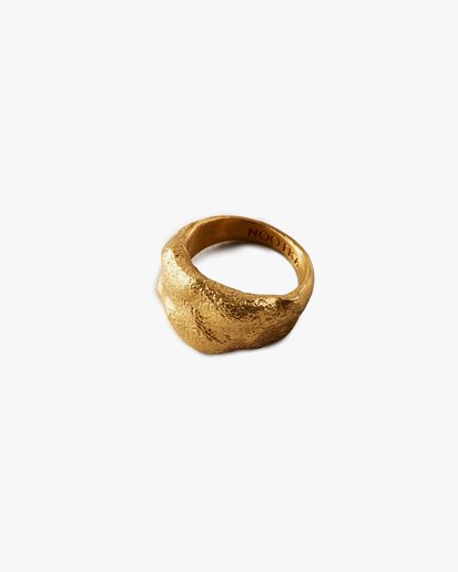 Nootka Jewelry Signet Ring Gold
