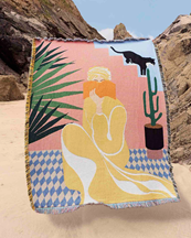 Atelier Yuchi Marrakech Woven Blanket