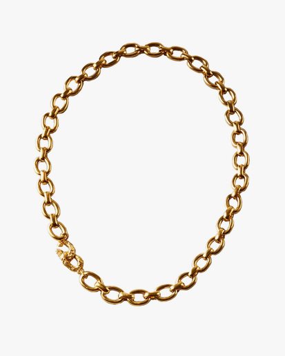 Nootka Jewelry Loop Necklace Gold