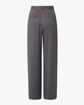 House of Dagmar Wide Suit Pant Charcoal