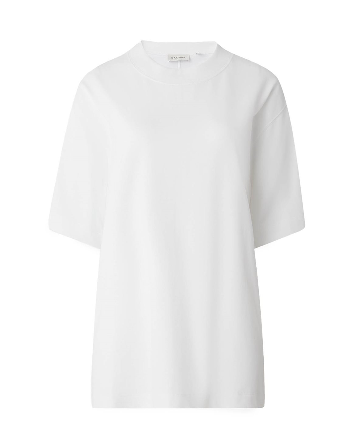 Oversized Sweatshirt Tunic - White – Carriage House Clothing