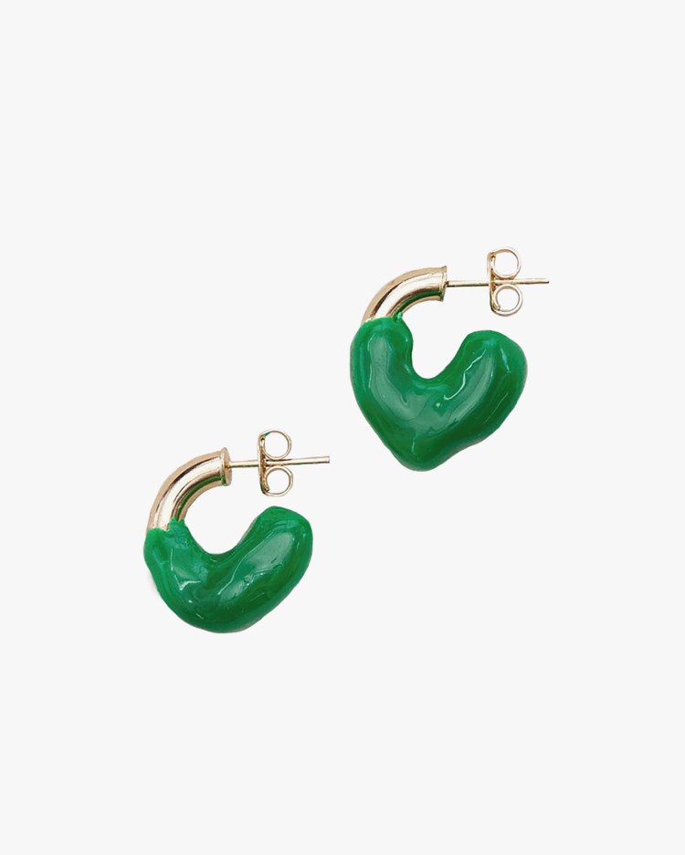 Éliou Theo Earrings Green