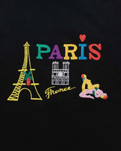 Carne Bollente Kisses From Paris Sweater Black