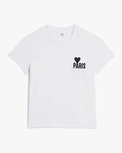 AMI Paris Paris Ami De Coeur T-Shirt White