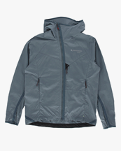 Klättermusen Ansur Hooded Wind Jacket Stone Blue