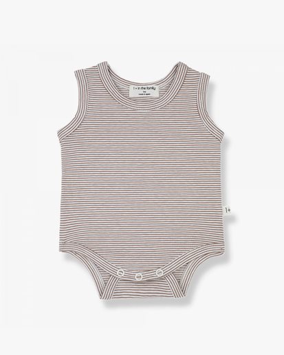1+ In The Family Lilou Playsuit Caffelatte