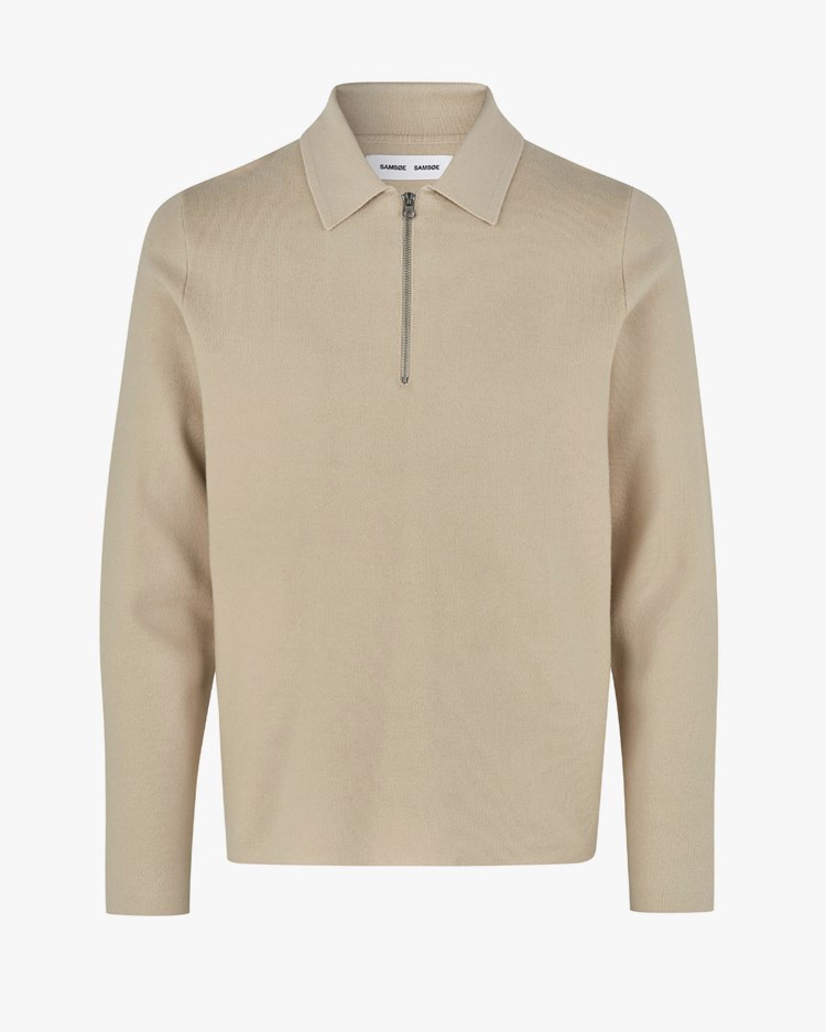Samsøe Samsøe Guna Half Zip Oatmeal