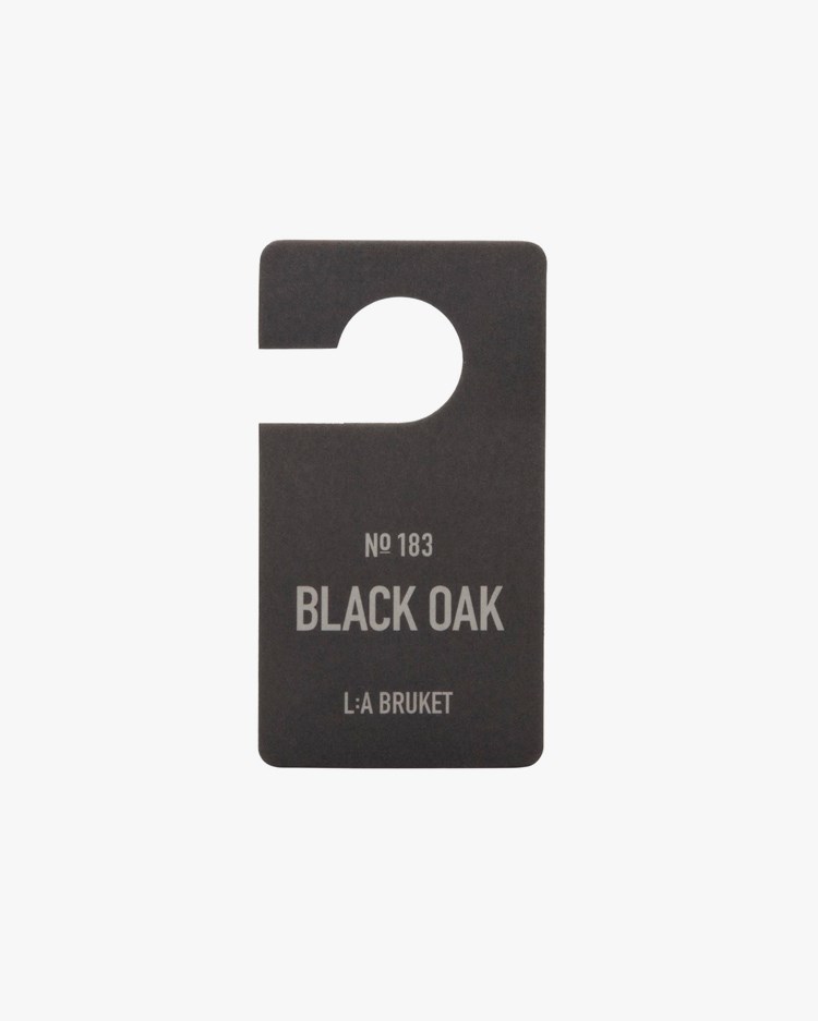 L:a Bruket 183 Fragrance Tag Black Oak