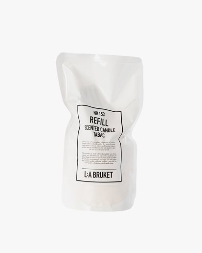 L:a Bruket 153 Refill Scented Candle Tabac