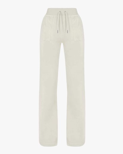 Juicy Couture Del Ray Classic Velour Pants Sugar Swizzle