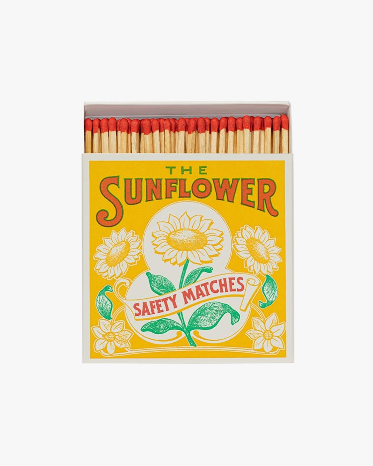 Archivist Sunflower Match Box
