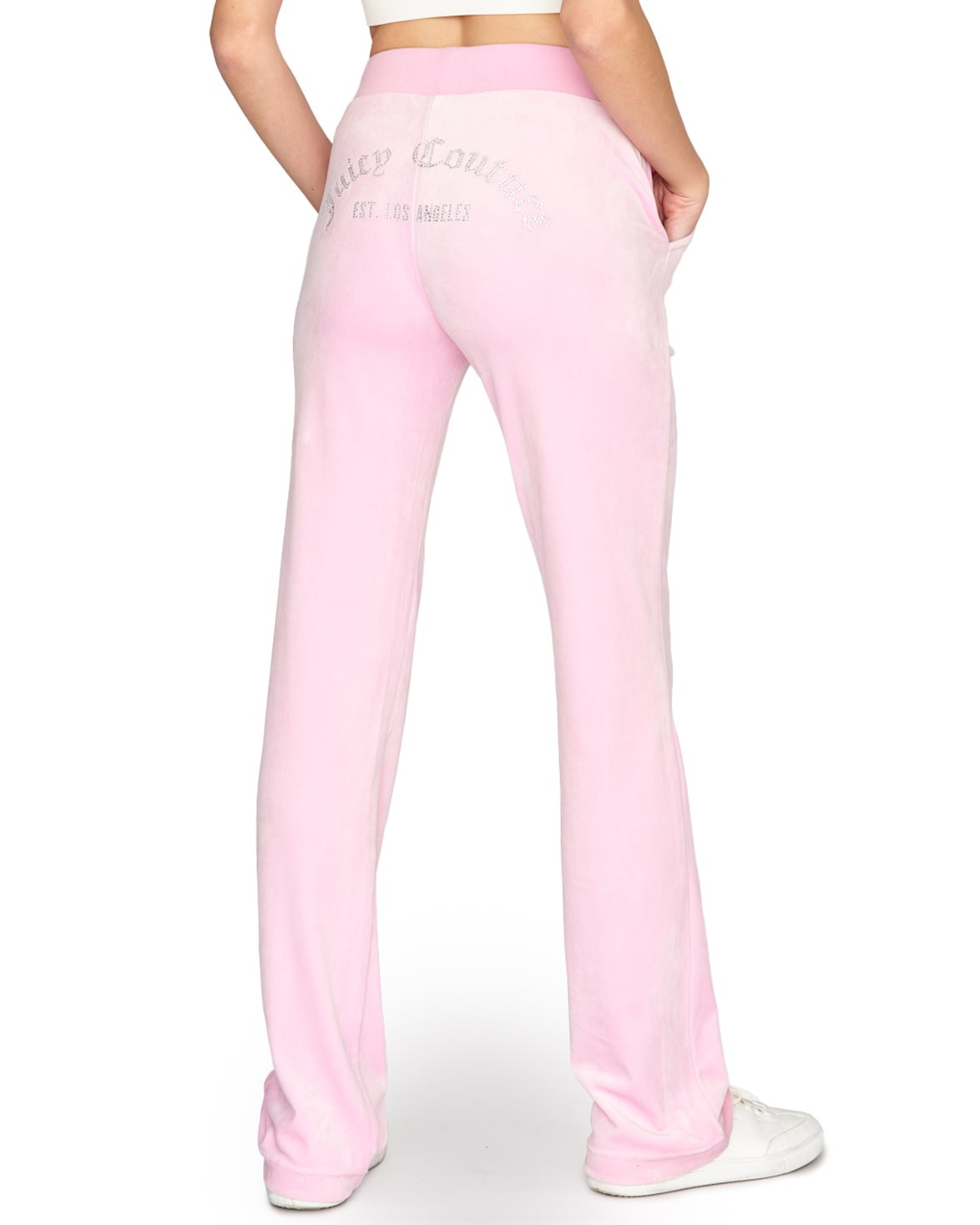 Juicy Couture Classic Velour Del Ray Pant Nantucket Breeze