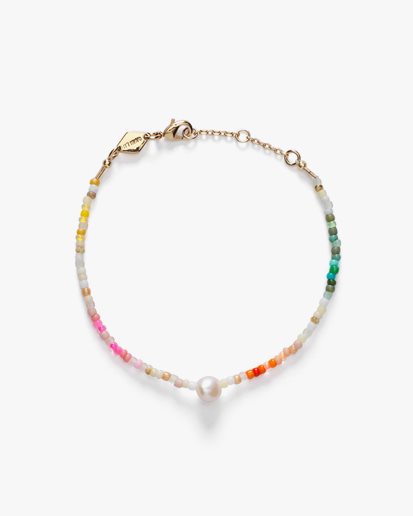 Anni Lu Rainbow Nomad Bracelet Gold
