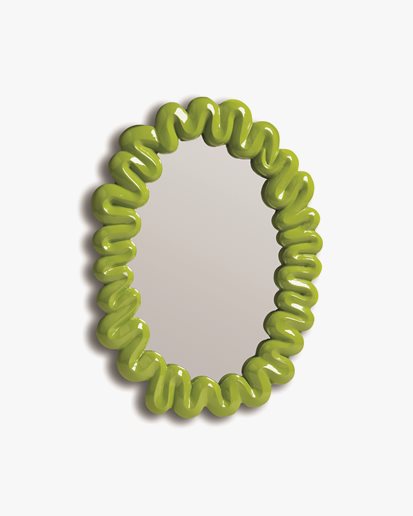 &Klevering Dribble Mirror Green
