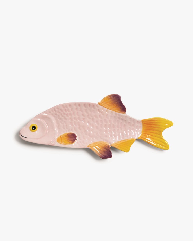 &Klevering Plate Fish Snapper Multicolor