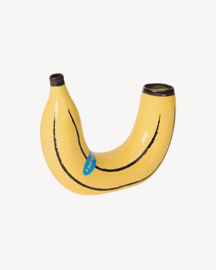 Banana Vase Yellow