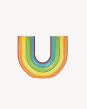Doiy Rainbow Vase Multicolor