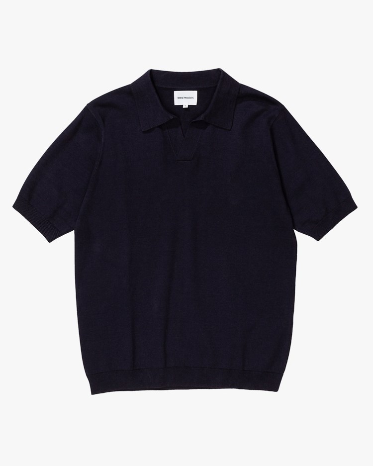 Norse Projects Leif Polo Shirt Dark Navy