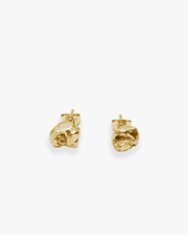Kultur 5 Stone Earrings Gold