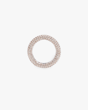 Izabel Display Colorful Ring Beige Silver