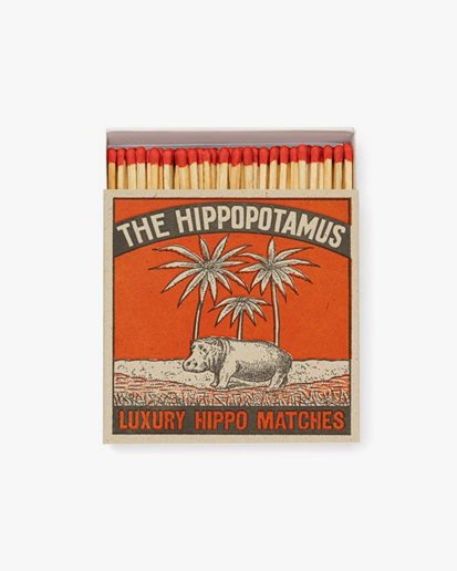 Hippo Match Box