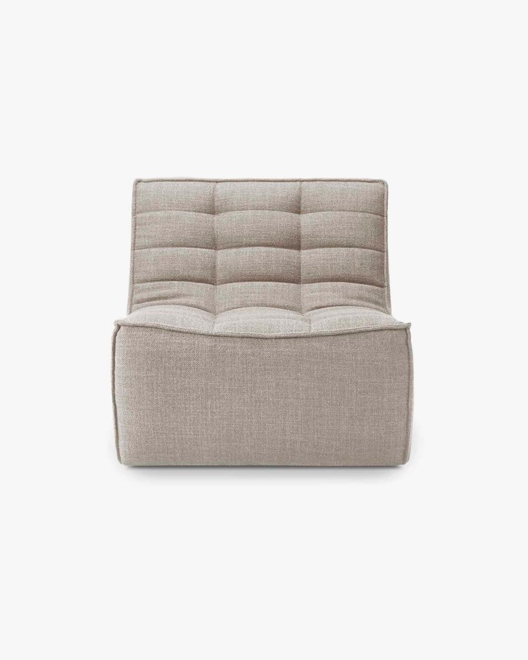 Ethnicraft N701 Sofa 1-Seater Beige